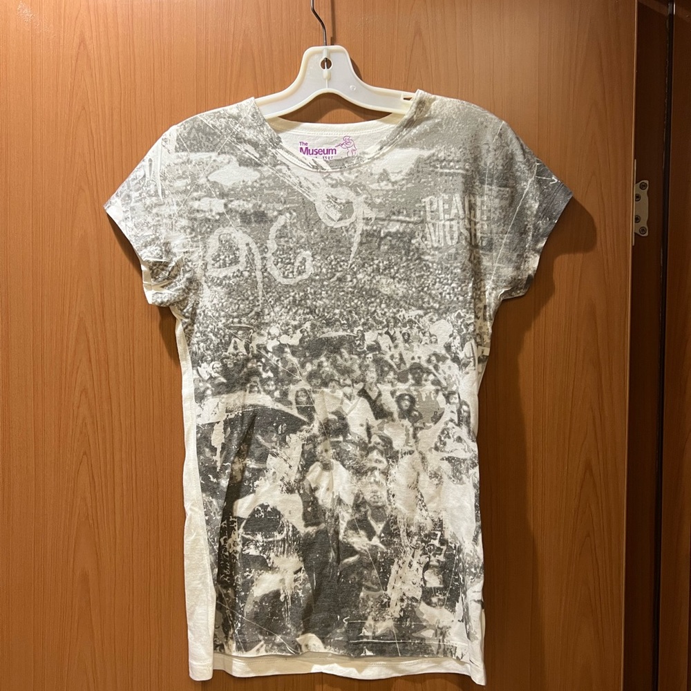 Woodstock T Shirt - Peace Music 1969 - Original from Bethel Woods Museum